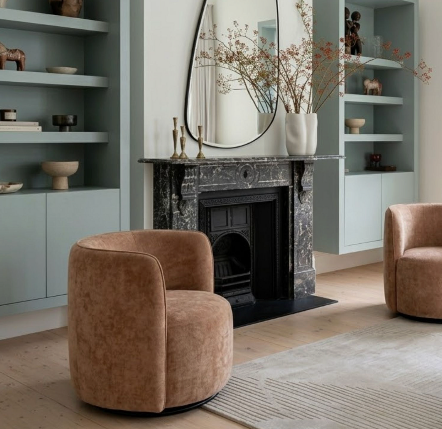 Slim Swivel Chair