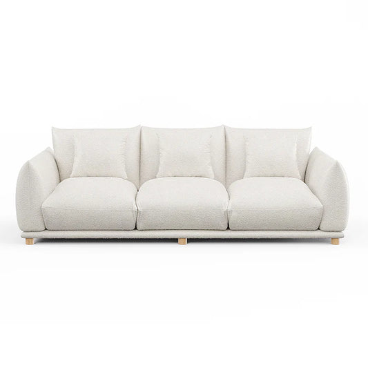 Three Seater Flossy Sofa