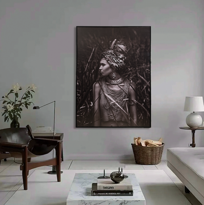 Warrior Woman Fashion Wall Art