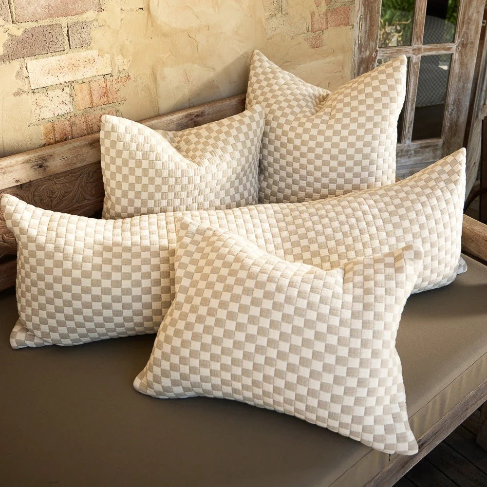 Checked Cushion