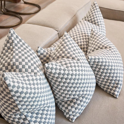 Checked Cushion