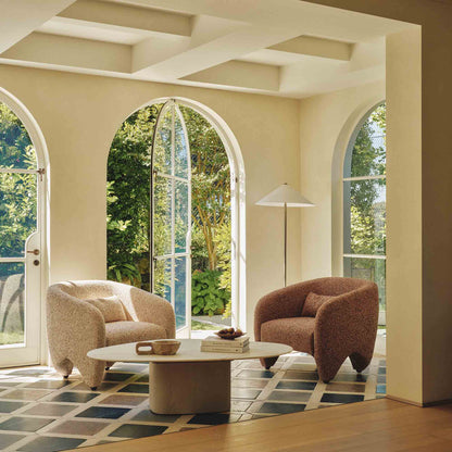 Contoured Organic Occasional Chair