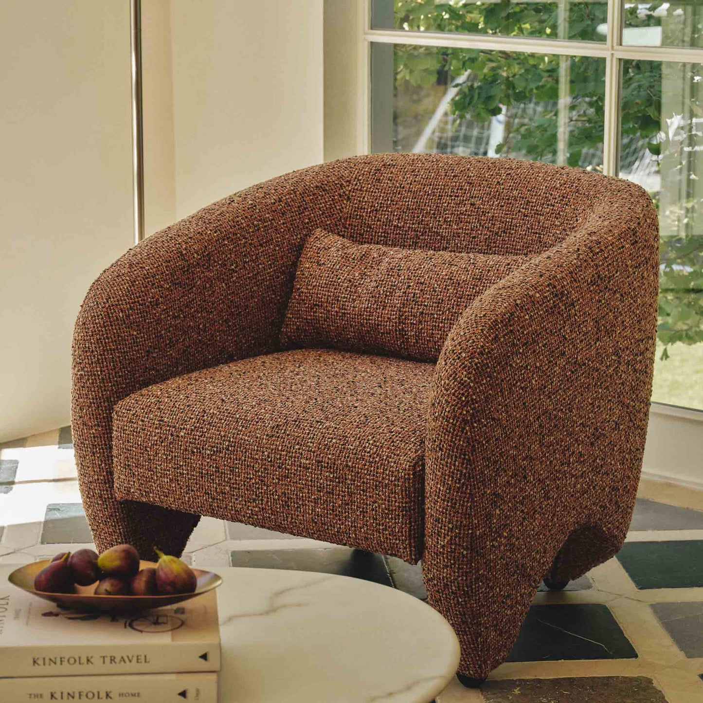 Contoured Organic Occasional Chair