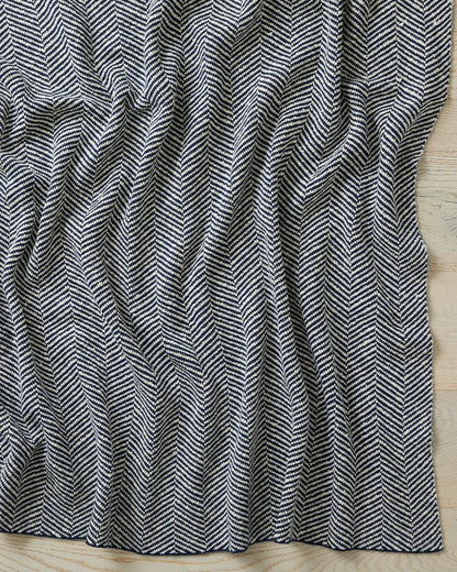 Reversible Herringbone Throw