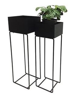 Large planter on stand
