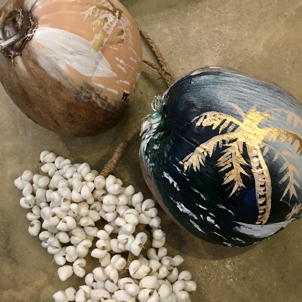 Libby Watkins One-Off Painted Coconut - Various
