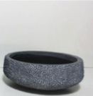 Charcoal Cement Bowl / Small