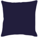 Outdoor Navy Cushion with White Piping 50x50